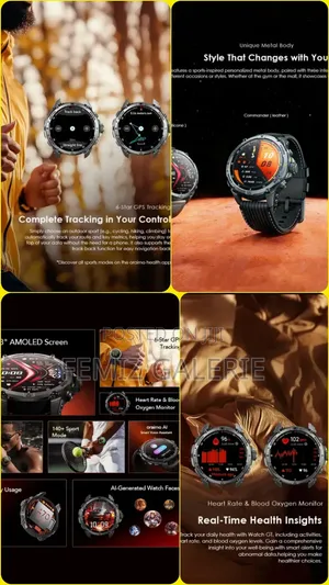 Oraimo Watch GT Smart Watch + 2 Straps