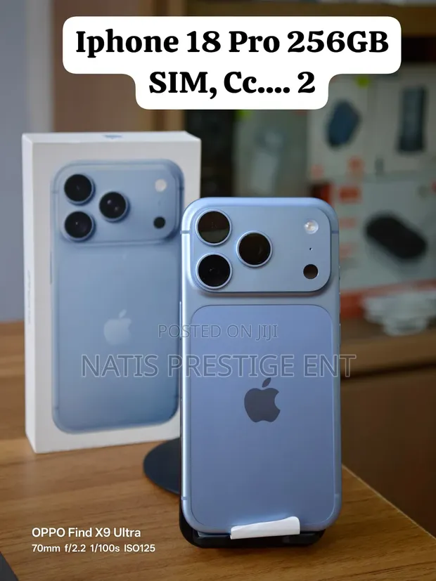 New Apple iPhone 18 Pro Max 256GB - 1