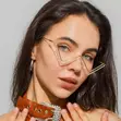 Rhinestone Frameless Eyewear - 2