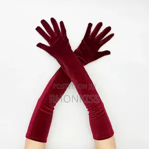 Ladies Velvet Handgloves