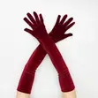 Ladies Velvet Handgloves - 1