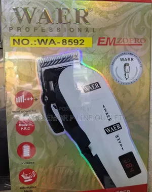 WAER WA-8592 Cordless Hair Clipper & Trimmer