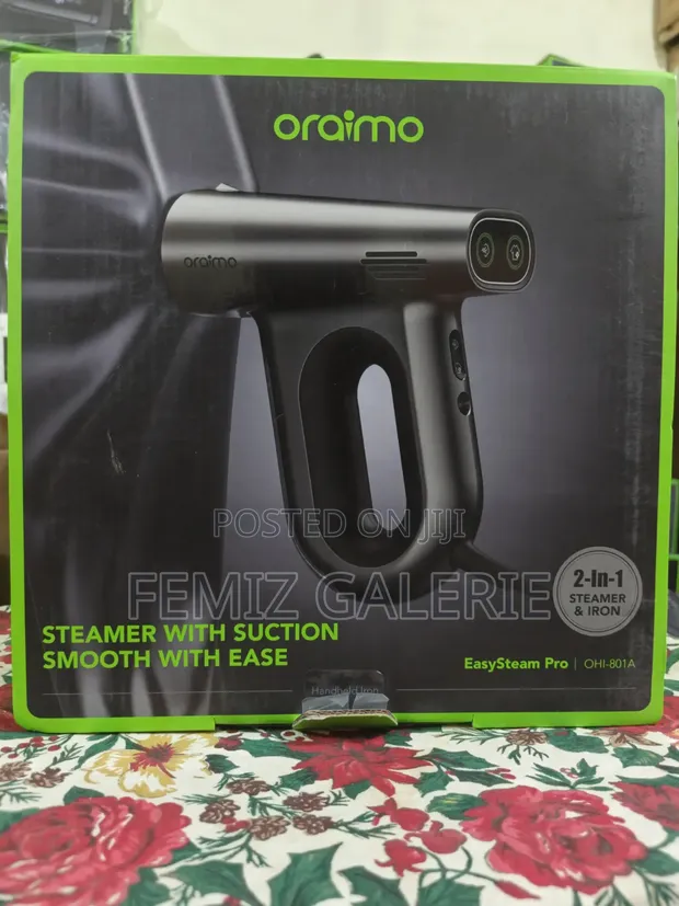 Oraimo EasySteam Pro Handheld Garment Steamer - 1