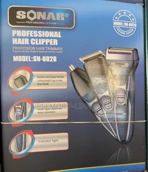 SN-6026 3-in-1 Rechargeable Hair Trimmer