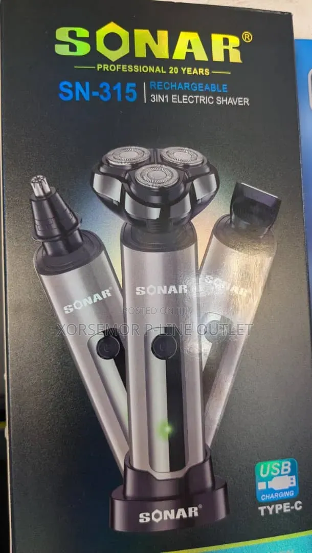 SN-315 3-in-1 Electric Shaver - 1