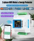3-Phase Smart WiFi Energy Meter & Voltage Protector - 1