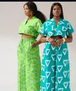 Adire Print Women's Clothing - 2