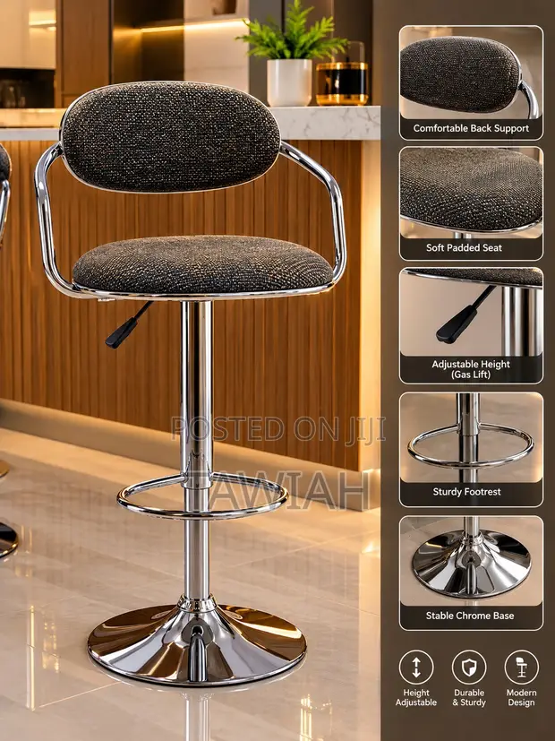 Adjustable Counter Chair - Brand New - 1