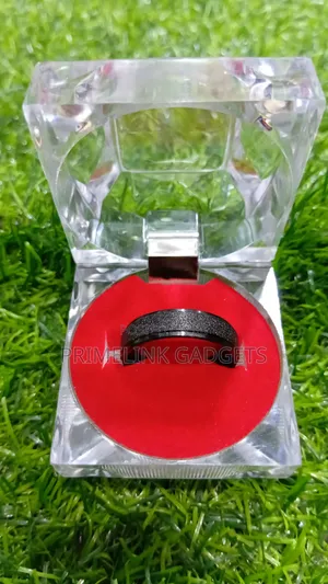 Black Matte Tungsten Carbide Men's Ring