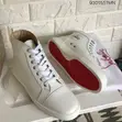 Original Christian Louboutin High-Top Sneakers - White - 2
