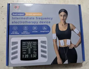 Rechargeable Electric Pulse Massager with Accessories