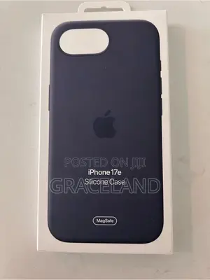 Original Apple iPhone 16e-17e Silicone Case - Black