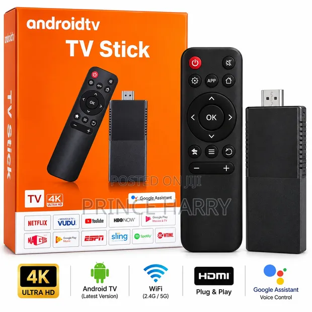 Android TV Stick - 4K Ultra HD - 1