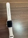Apple Watch Series 9 - White Rubber Band - 1