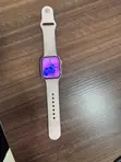 Apple Watch Series 9 - White Rubber Band - 2
