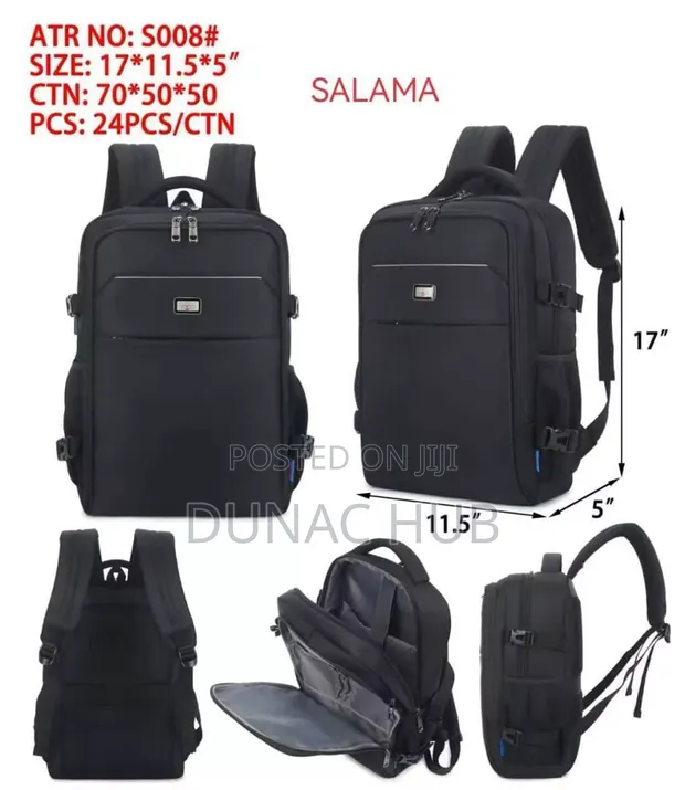 Quality Leather Backpack / School Bag - 1