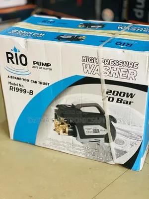 Portable Rio High Pressure Washer - 1200W