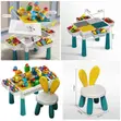 Multifunctional Kids Table and Chair Set - 4