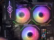 Snowman 120mm ARGB Case Fans with Controller - 1