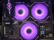 Snowman 120mm ARGB Case Fans with Controller - 3