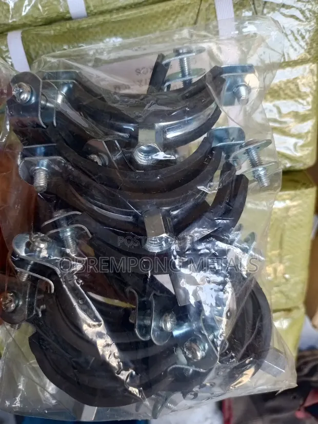 Galvanized Clips/Saddles/Clamps (3/8" to 8") - 1
