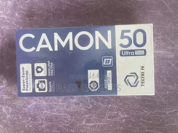 New Tecno Camon 50 Ultra 512GB Black - 1