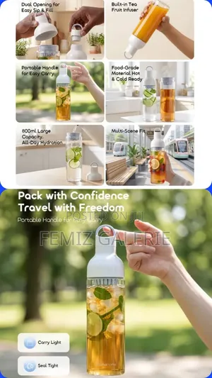 Oraimo Chillcup 800ml Cold Brew Bottle