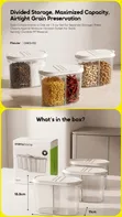 Oraimo FlexJar 3-Piece Grain Storage Containers - 1
