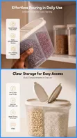 Oraimo FlexJar 3-Piece Grain Storage Containers - 1