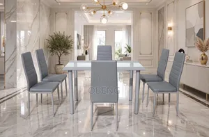 Dining Table and 6 Chairs Set