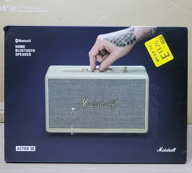 Marshall Acton III Bluetooth Home Speaker - Cream - 1