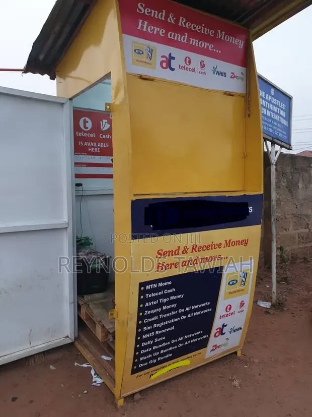 Neat and Strong MoMo Container Kiosk for Sale - 1