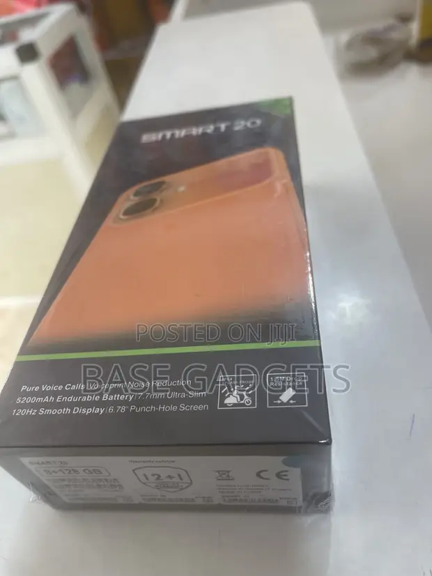 New Infinix Smart 20 128GB Black - 1