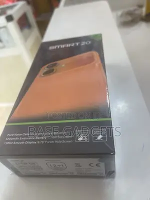 New Infinix Smart 20 128GB Black