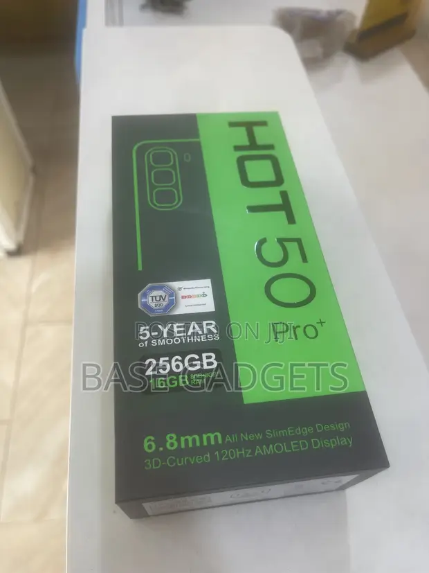 New Infinix Hot 50 Pro+ 4G 256GB Black - 1