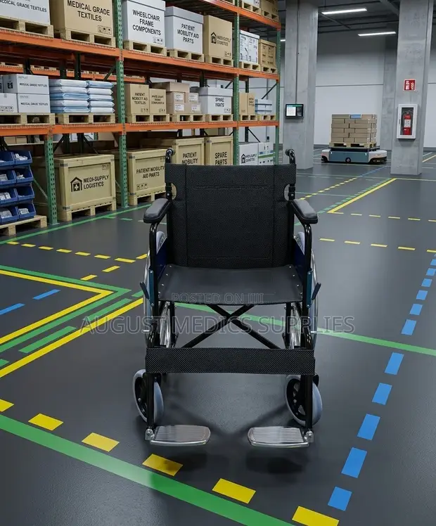 Manual Wheelchair - Comfortable & Reliable - 1
