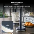 Tower Belle Mug Tree and Towel Pole Set - Midnight Blue - 2