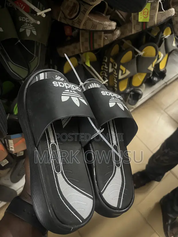 Adidas Slippers - Unisex, Brand New - 1