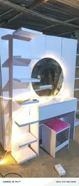 Luxury VIG Furniture Dresser with Shelves and LED Light - 1