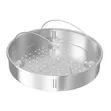 Tower Hidome 6L Aluminum Pressure Cooker with Steam Tray - 2