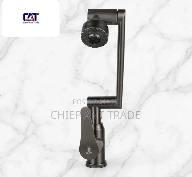 Dark Grey Twist and Turn Tap / Faucet (Model 3055h) - 1