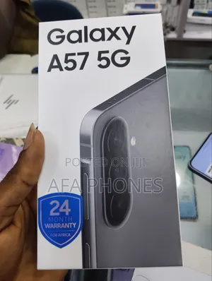New Samsung Galaxy A57 256GB Black