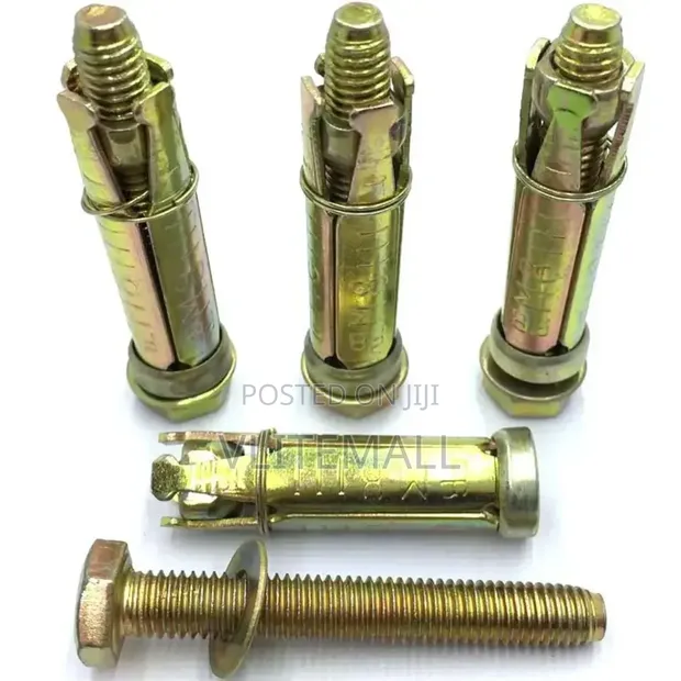 M8 Expansion Anchor Bolts - 50pcs - 1