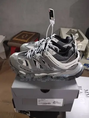 Balenciaga Track Grey White