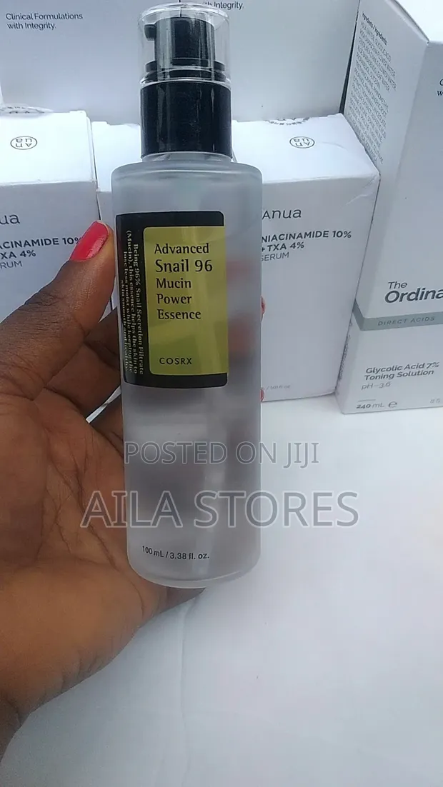 Cosrx Snail Mucin Power Essence & All in One Cream - 1