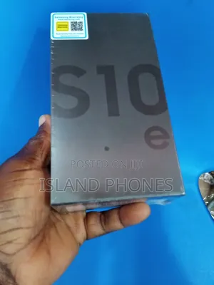 New Samsung Galaxy S10e 128GB Black