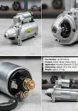 Hyundai Starter Motor for Grand Starex, Porter II, iLoad, iMax, i800 - 1