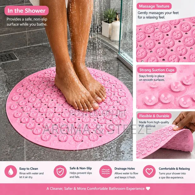 Non-Slip Shower Mat - 1