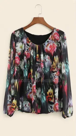 Floral Chiffon Top - Size 16/18