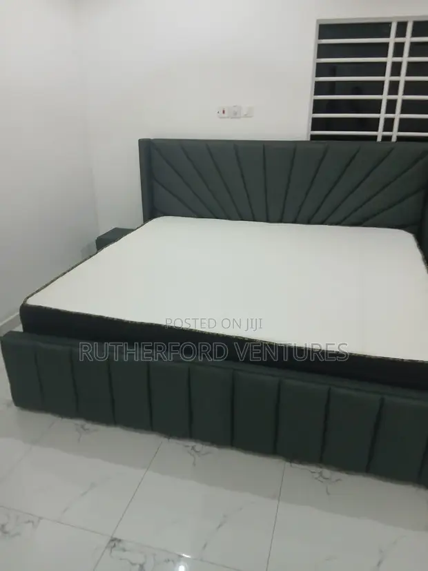 Queen Size Bed and Mattress - Brand New - 1